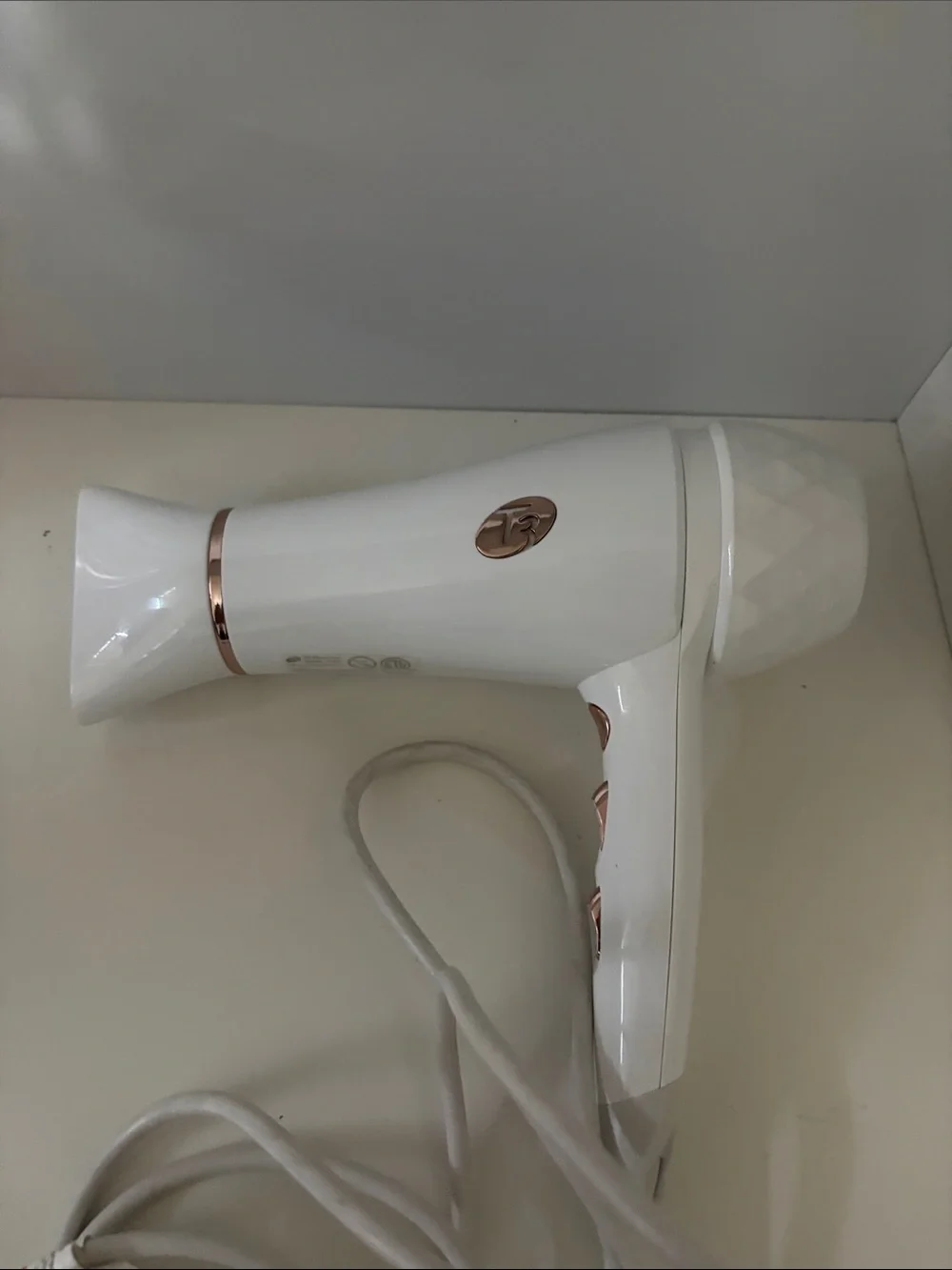 T3  Hair Dryer with Rose Gold Details